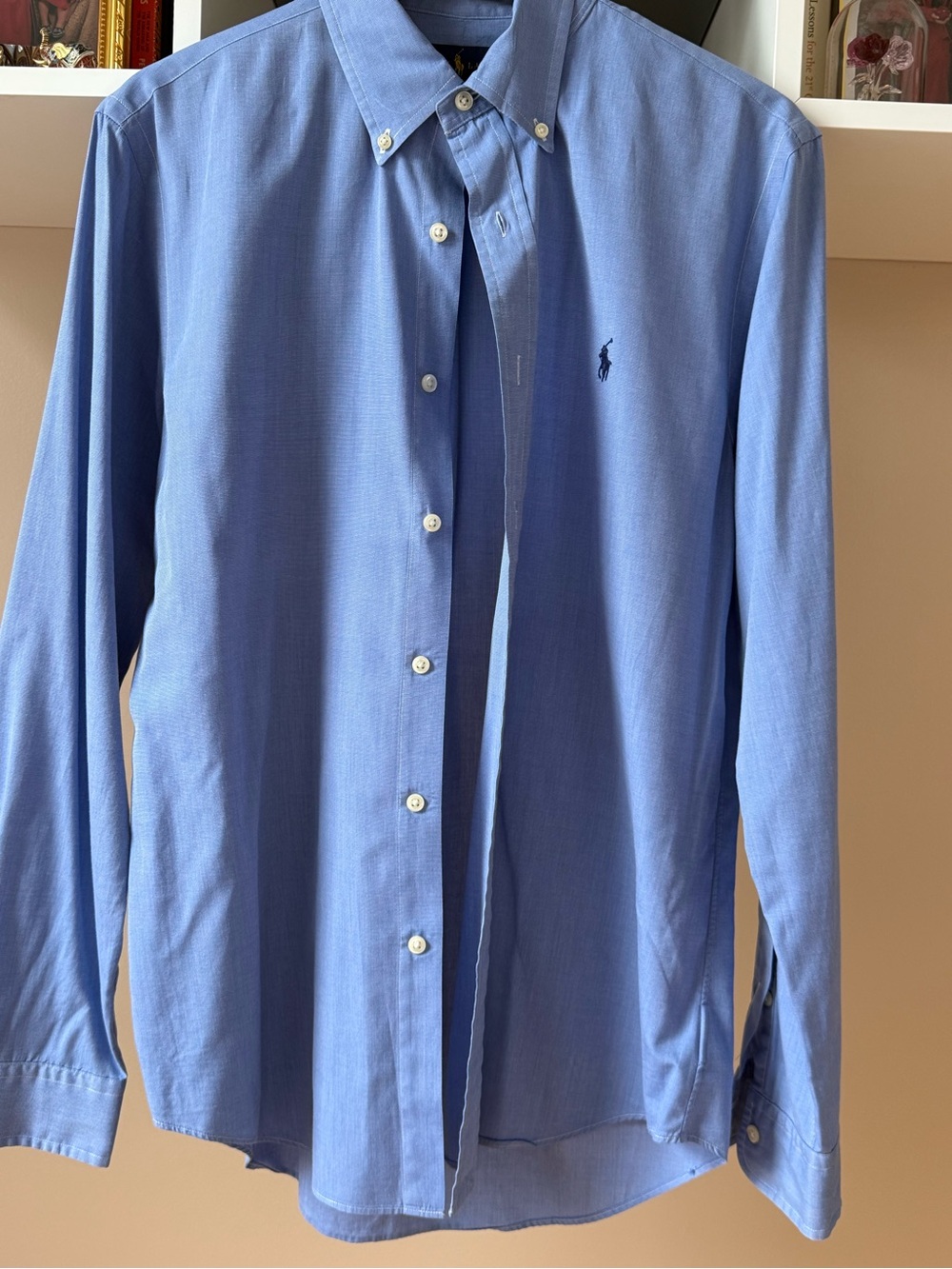 Ralph Lauren Light Blue Button-Down Dress Shirt